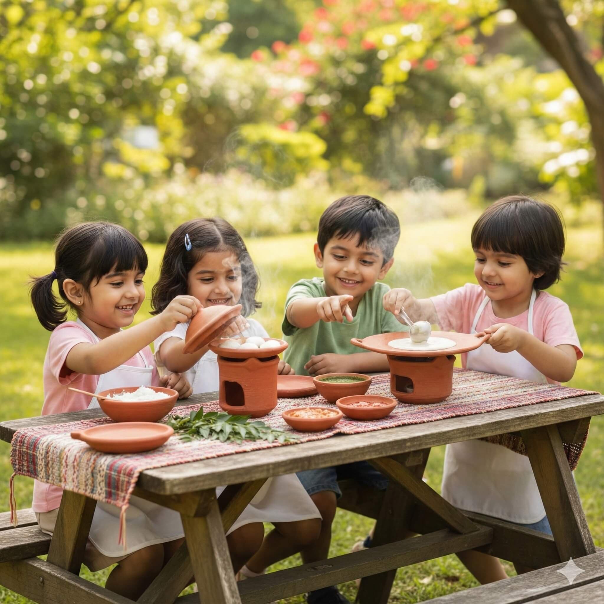 Clay Kitchen Play Set For Kids | Elegant Living Room Decor
