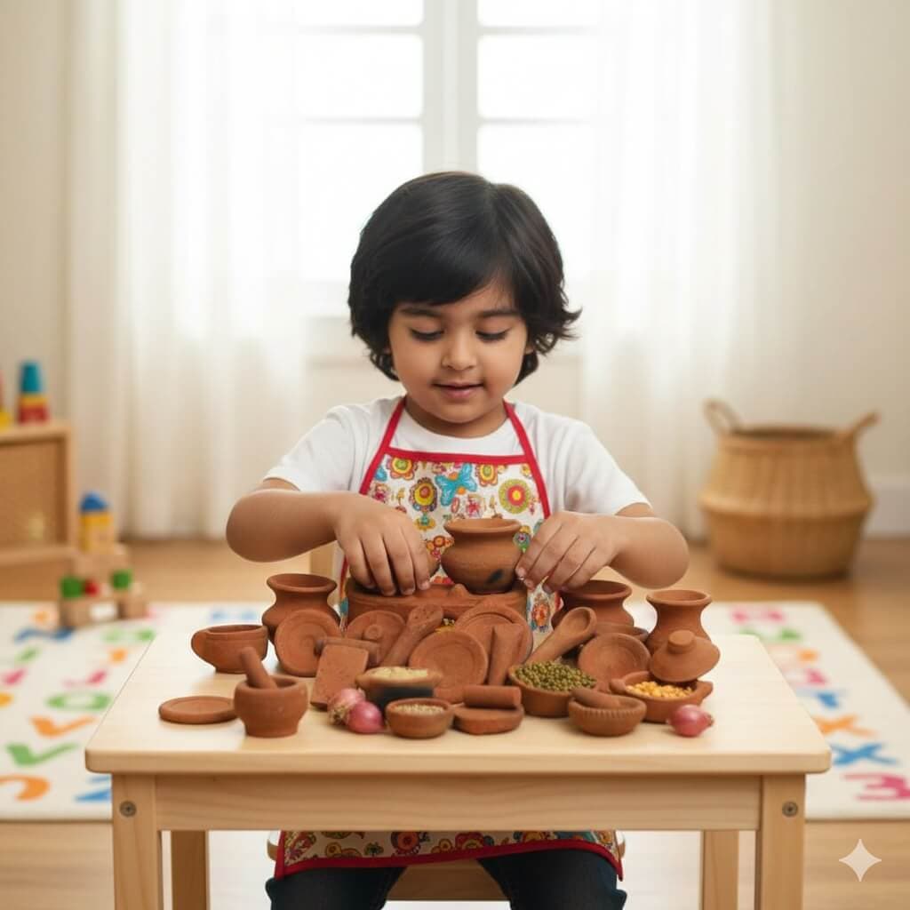 Super Saver Miniature Kitchen Play Set Toy Combo