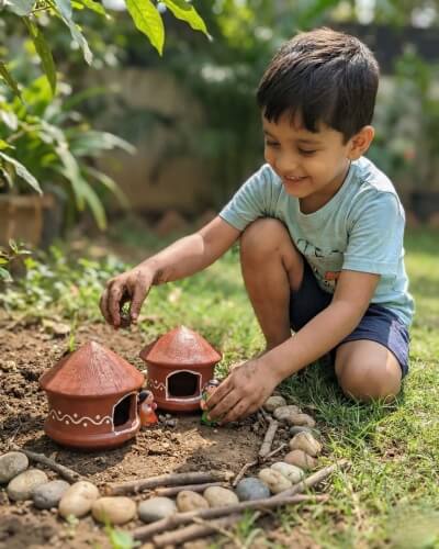 Divya Chandrasekaran enjoying cookware